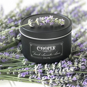 French Lavender Linen Soy Wax Candle